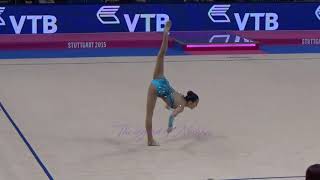 ZHANG Doudou CHN clubs  2015 Stuttgart worlds Qualifs [upl. by Asamot]