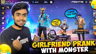 Girlfriend Prank On Monster 🤣💖 Breakup With Emma 🥲 17 Winning Streak Full Map 🔥  Garena Free Fire [upl. by Alih]