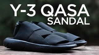 Closer Look Y3 Qasa Sandal [upl. by Htiel]