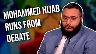 How Mohammed Hijab RAN From the Debate HE Initiated with Apostate Prophet on Islam [upl. by Armstrong]