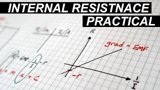 Internal Resistance and EMF  A Level Physics Practical [upl. by Dory]