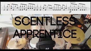 Nirvana  Scentless Apprentice  Drum Cover With TABS [upl. by Meredi]