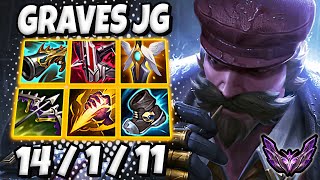 Graves vs Rengar  Jungle  Korea Master Patch 1415 ✅ [upl. by Diego142]