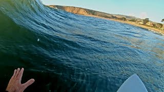 Catching Wild New Years Waves in NorCal on January 1st 2024 [upl. by Glad]