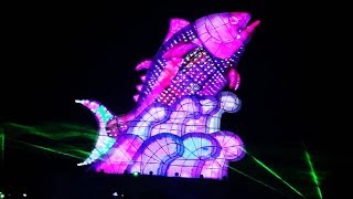 2019台灣燈會在屏東主燈「巨鮪來富」煙火秀 2019 TAIWAN LANTERN FESTIVAL IN PINTUNG [upl. by Eisse]