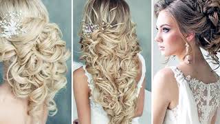 Modne fryzury ślubne  100 inspiracji  Wedding hairstyles 2018 [upl. by Naxela]