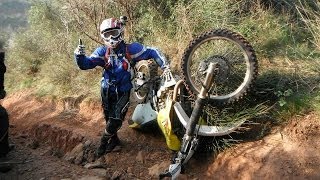 Rando moto offroad  Sur les pistes de lHérault [upl. by Joiner]