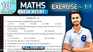 Class 10 Maths Chapter 1  Real Numbers  Exercise 11  Md Sir [upl. by Anihsak]