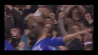 Everton FC Goal Of The Season 20072008 Leon Osman vs AS Larissa [upl. by Berthe682]