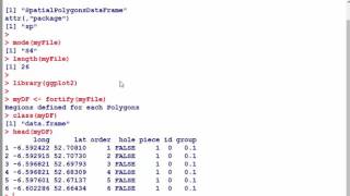 Creating a Map from a Shapefile with ggplot2 and rgdal [upl. by Ecneralc]