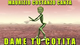 MAURIZIO COSTANZO CANTA  DAME TU COTITA [upl. by Ayotaj]