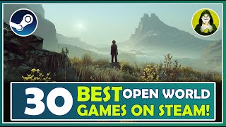 30 BEST OPEN WORLD GAMES FOR PC [upl. by Sirapal]