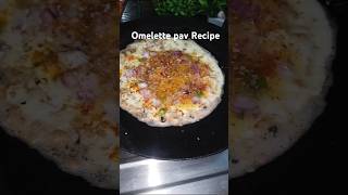 Omelet pav Recipe  High protein recipe  Street food recipe  shorts video  share  subscribe [upl. by Ajnot]