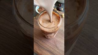 Healthy Nutella Shake  no refined sugar  no oil  no dairy [upl. by Anthea]