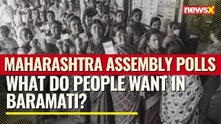 Maharashtra Assembly Polls  What Do People Want in Baramati  NewsX [upl. by Cotter394]