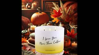 TampH Aromatherapy Candles  Soy Scented 3Wick Candles for Fall Relaxing Fall Vibes candletherapy [upl. by Iphagenia235]