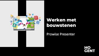 Prowise Presenter  Werken met bouwstenen [upl. by Haroved]