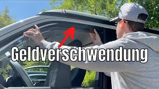 🤷‍♂️ Darum können wir auf die Windabweiser am VW Bus verzichten 🚐 [upl. by Denny]