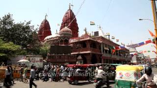 Digambar Jain Lal Temple Chandni Chowk Delhi [upl. by Cosimo]