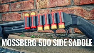 Mossberg 500 Home Defense Setup Part 3 Side Saddle [upl. by Rratsal]