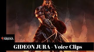 MTGArena  Gideon Voice Clips [upl. by Nnalyrehs370]