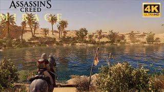 Relaxing in the Oasis of Desert Baghdad AC  Mirage  Realistic ULTRA Graphics  4K 2160p 60fps [upl. by Ahsertal]