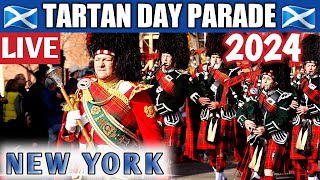 NYC TARTAN DAY PARADE 2024 🏴󠁧󠁢󠁳󠁣󠁴󠁿 NEW YORK CITY TARTAN DAY PARADE 2024 🏴󠁧󠁢󠁳󠁣󠁴󠁿 [upl. by Erodeht213]