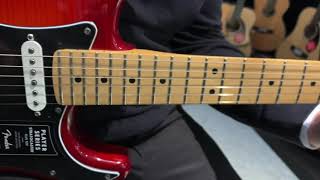 Fender Player Strat Plus Top Review  Rimmers Music [upl. by Ijies]