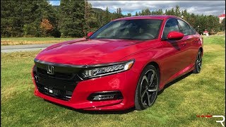 2018 Honda Accord Sport 20T – The Type R of Family Sedans [upl. by Iluj]