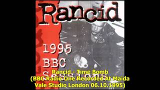 Rancid  Time Bomb Live At The BBC Sessions 1995 [upl. by Thurman713]