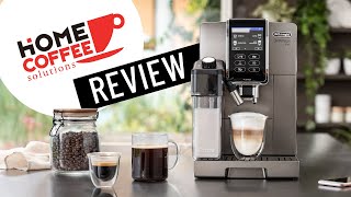 DeLonghi Dinamica Plus Review  Smart Coffee Machine [upl. by Ainerbas]