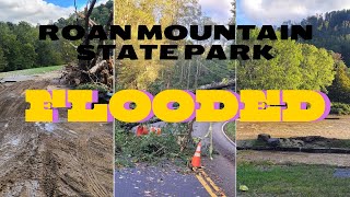 Roan Mountain State Park Tennessee Flooded after Hurricane Helene [upl. by Hsenid]