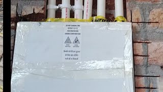 MCB BOX FITTING construction electrican home electrician civilengineering tricks viral [upl. by Standing222]