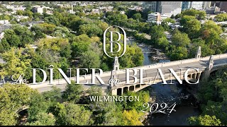 Diner en Blanc  Wilmington 2024 Official Video [upl. by Demetre]