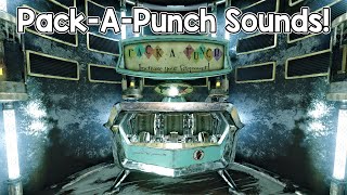 COD Zombies PackAPunch Machine Sounds [upl. by Ahsla]