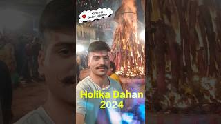 Holika Dahan 2024 ll happy holi ll holi enjoy jai ho maiya ki 🙏🙏 [upl. by Luedtke]