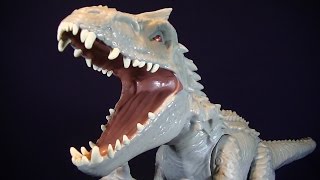 JURASSIC WORLD INDOMINUS REX  LIGHTS AND SOUNDS  FIGURE REVIEW [upl. by Airdnat]