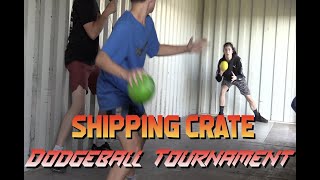 SHIPPING CRATE 1v1 Dodgeball Tournament  ROH Youth [upl. by Beker21]