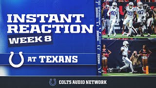 Anthony Richardson Colts offense inconsistent in Week 8 loss to Texans Instant Reaction [upl. by Mulderig]