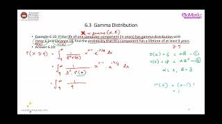 Example Related To Gamma Distribution [upl. by Stalk]