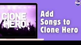 How To Add Songs to Clone Hero Very EASY [upl. by Linoel968]