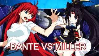 Melty Blood Type Lumina Aoko Aozaki Vs Ushiwakamaru  Dante Vs Abriel Miller [upl. by Pond]