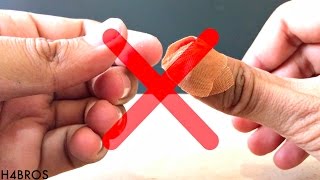 2 Awesome BandAid Life Hacks You Should Know [upl. by Sadirah]