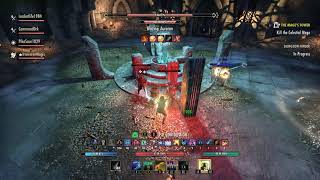 ESO Tank POV Depths of Malatar Trifecta Guide Depths Defier Atomic Aegis Burn Strat [upl. by Eednam885]