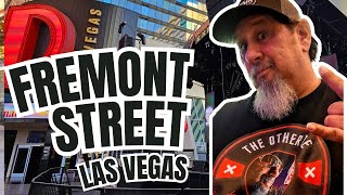 Fremont Street LAS VEGAS IRL [upl. by Alfie]