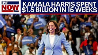 15 BILLION and lost Kamala Harris Campaign spent record levels as Donald Trump cruised to victory [upl. by Atiluj198]