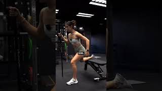 How to do a split squat splitsquat bulgariansplitsquat tutorial fitness workouts shorts [upl. by Alimrahs]