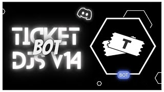 HOT 🔥  How to make discord ticket bot  Make Own Ticket Tool [upl. by Kuehn]