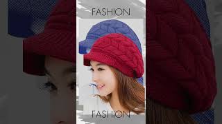 Crochet hat and cap ideas  easy knit cap and hat for girls [upl. by Tehc164]