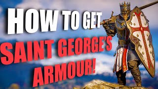 How to get Saint George’s armour All Saint George armour locations in AC Valhalla RIVER RAIDS [upl. by Rezeile]